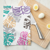 飾葉りキッチンタオル キッチンタオル (四つ折り)