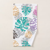 飾葉りバスタオルセット バスタオルセット (ハンドタオル)