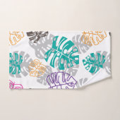 飾葉りバスタオルセット バスタオルセット (ハンドタオル)