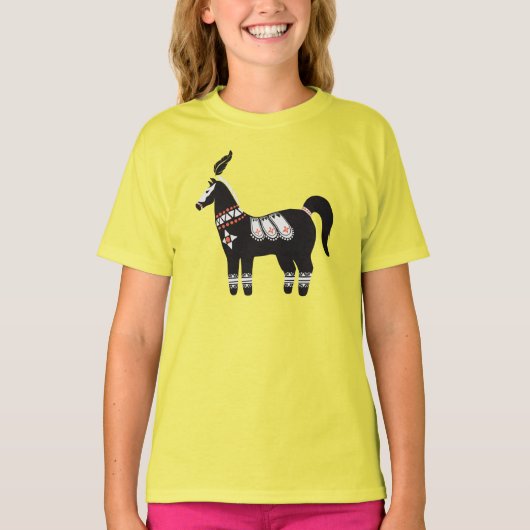 飾馬 Tシャツ (正面)