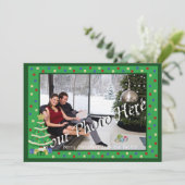 飾Christmas Tree 8bitビデオゲームスタイル シーズンカード (スタンド正面)