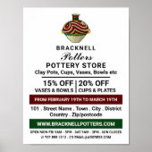 飾Jug, Potters Advert ポスター (正面)