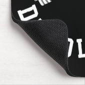 餃子とデッドリフト – おもしろいトレーニング マウスパッド (コーナー)