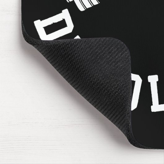 餃子とデッドリフト – おもしろいトレーニング マウスパッド (コーナー)