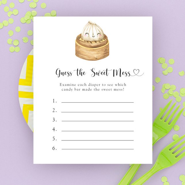 餃子の赤ちゃんシャワー甘い混乱ゲームを推測 (クリエイターアップロード済み)