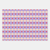 餃子ラブウベラッピング紙 ラッピングペーパーシート (正面2)