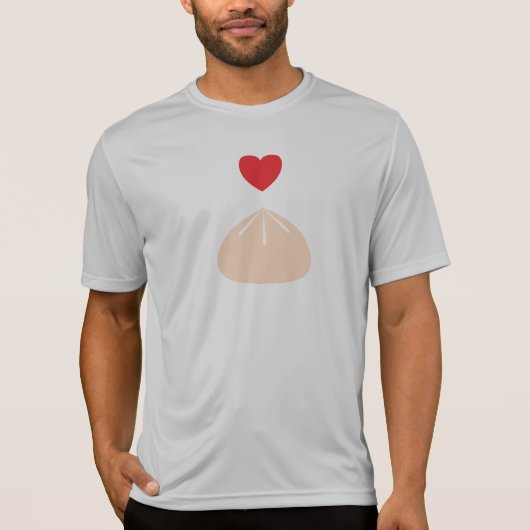 餃子ラブスポーツテックシャツ Tシャツ (正面)