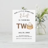 餃子中国の誕生パーティー 招待状 (スタンド正面)