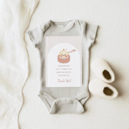 餃子誕生日サンキューカード 招待状