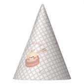 餃子誕生日帽子、薄暗い合計誕生日 パーティーハット (左)