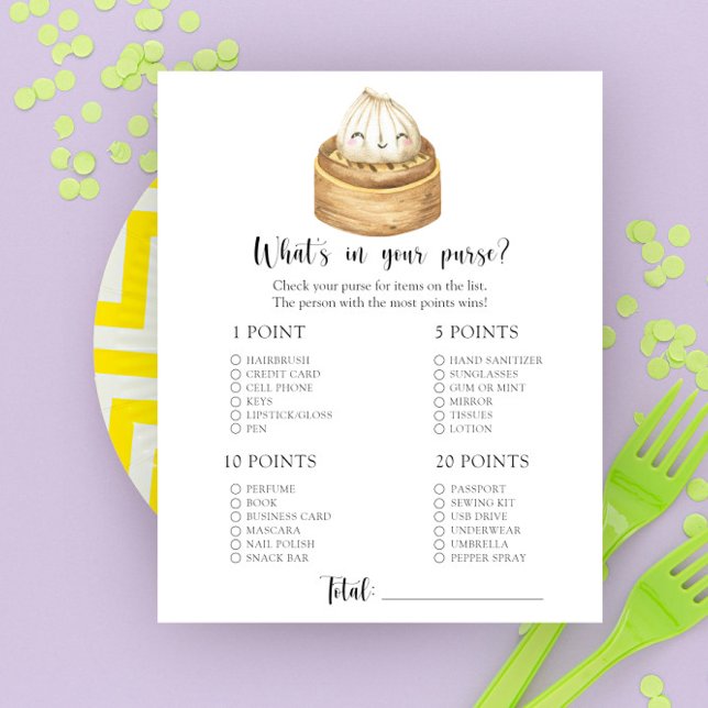 餃子 – あなたの財布の赤ちゃんシャワーゲームに何がある (クリエイターアップロード済み)