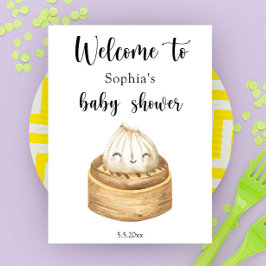 餃子 – ウェルカムベビーシャワー ポスター