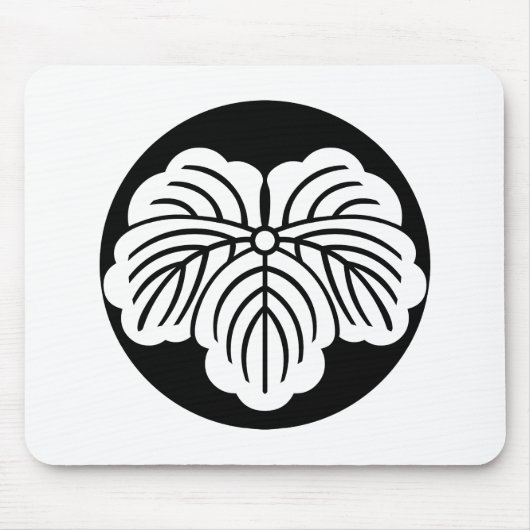 餅のツタの葉 マウスパッド (正面)