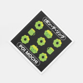 餅はポイ餅とコーヒー スタンダードランチョンナプキン (角)