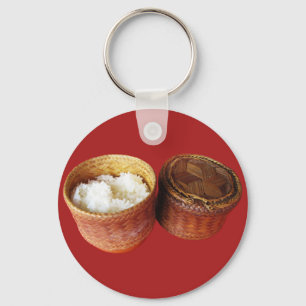 餅米[カオニアオ]タイラオフード キーホルダー