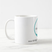 養ミントのクラシックのマグ コーヒーマグカップ (左)