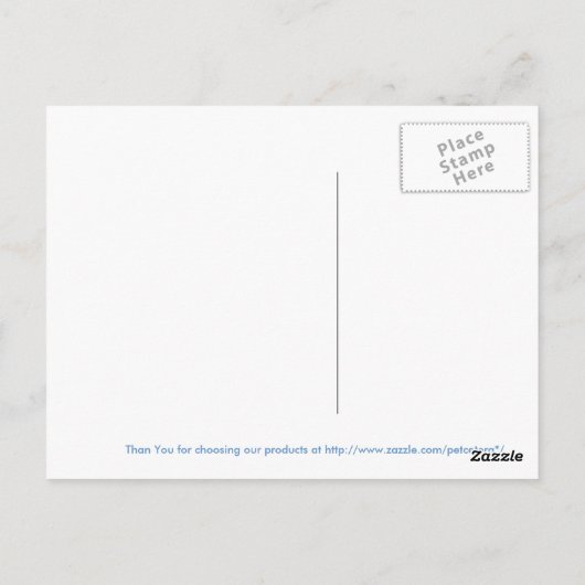 養子に入った犬 ポストカード (裏面)