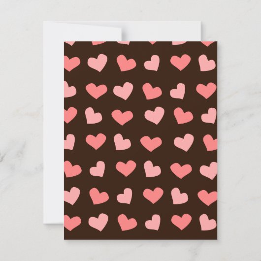 養子犬をダフン 招待状 (裏面)