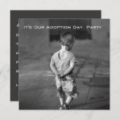 養子縁日パーティの招待状 招待状 (正面/裏面)