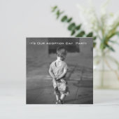 養子縁日パーティの招待状 招待状 (スタンド正面)