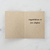 養子縁組あいさつカード カード (内部)