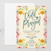 養子縁組おめでとうのご案内 招待状 (正面/裏面)