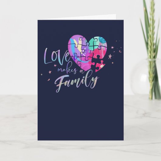 養子縁組おめでとうカード カード (正面)