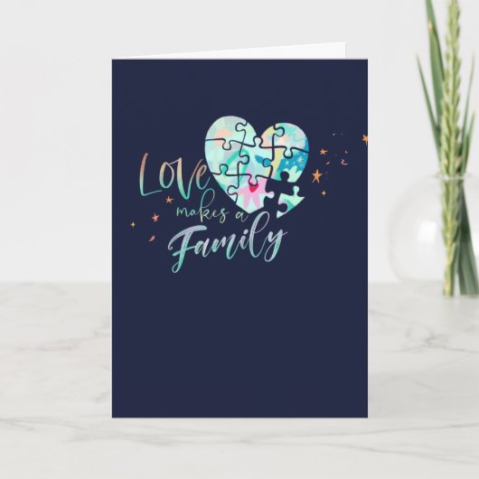 養子縁組おめでとうカード カード (正面)