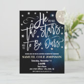 養子縁組おめでとうパーティーのご案内 招待状 (スタンド正面)