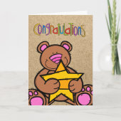 養子縁組のお祝い カード (正面)