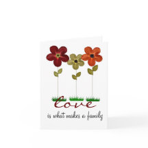 養子縁組の家族カード