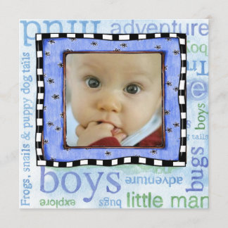 養子縁組の日パーティー招待状 招待状