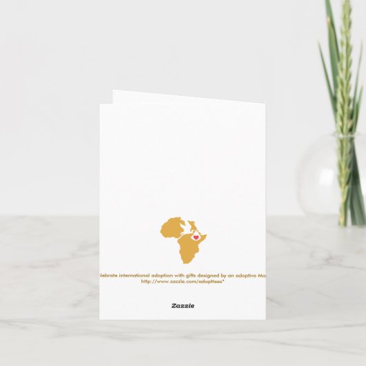 養子縁組の日 案内状 (裏面)