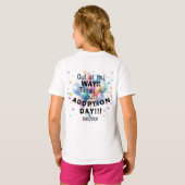養子縁組の日  Tシャツ (裏面フル)