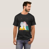 養子縁組は祖母を祖父の日にした Tシャツ (正面フル)