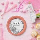 養子縁組サポートグループ紙プレート ペーパープレート (パーティー)