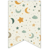 養子縁組シャワーベビーフォトバント バンティングフラッグ (第1の旗)