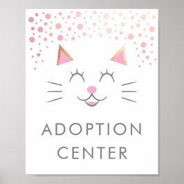 養子縁組センター |キティ・キャット・バースデーパーティー ポスター