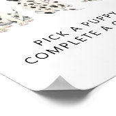 養子縁組センター |女子ファイアファイターパーティー標識 ポスター (角)