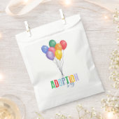 養子縁組パーティー収集 フェイバーバッグ (クリップ留めされた状態)