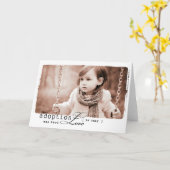 養子縁組女性 カード (黄色い花)