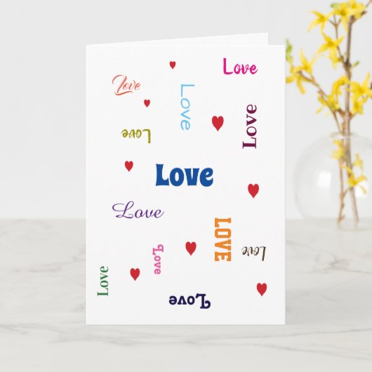 養子縁組祝い カード (黄色い花)