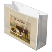 養子縁組祝 ラージペーパーバッグ (正面アングル)