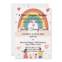 養子縁組：虹の赤ちゃんシャワー