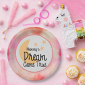 養子養子家庭の歓迎パーティー夢 ペーパープレート (パーティー)