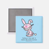 養殖はおもしろい マグネット (正面/裏面)