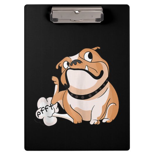 養殖ピットブルーおもしろいラバーブルドッグドッグママママーブラバー クリップボード (正面)
