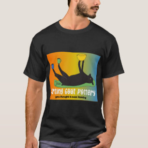 養殖ヤギの陶器 Tシャツ