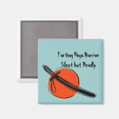 養殖忍者戦士静かが致命的な磁石 マグネット (正面/裏面)