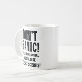 養殖研究科学者 コーヒーマグカップ (正面左)